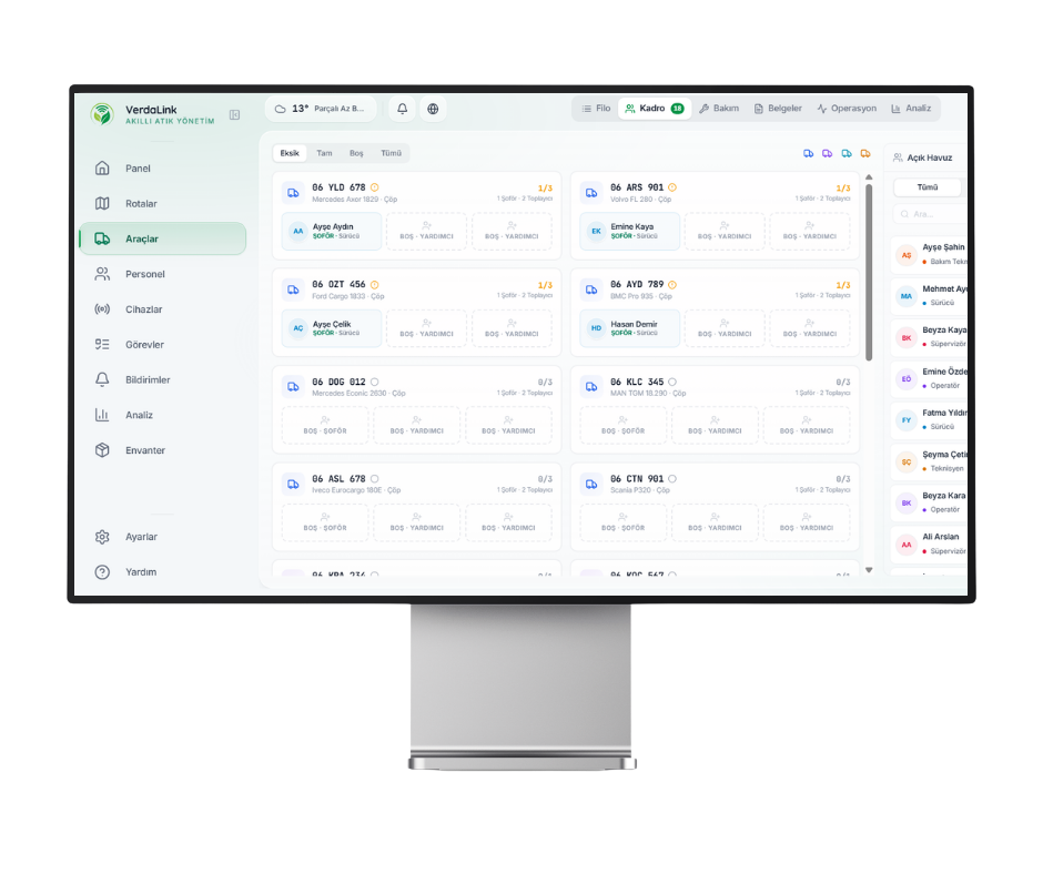 VerdaLink monitor